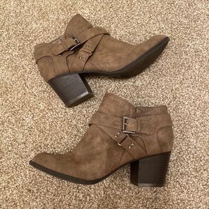 brown Indigo Rd Booties